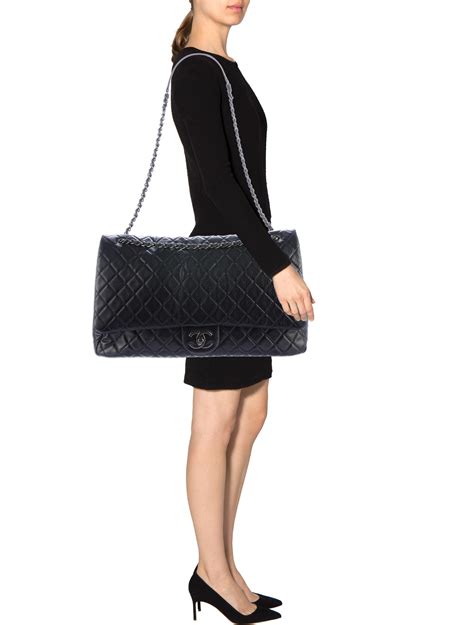 chanel xxl airline classic flap bag replica|chanel jumbo flap bag uk.